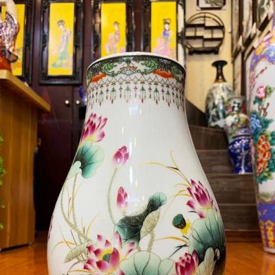 CẶP BÌNH GIỎ DÂU UYÊN ƯƠNG SEN HỒNG
